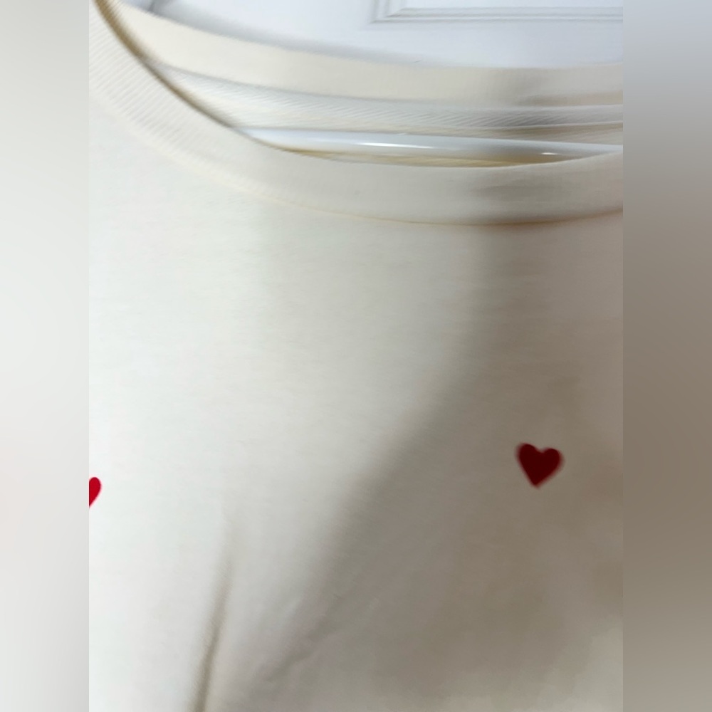 Sundry Hearts Raw Hem Boxy Scoop neck Sweatshirt Sz 1 - Picture 4 of 11